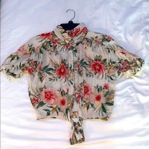 American Eagle Floral Top